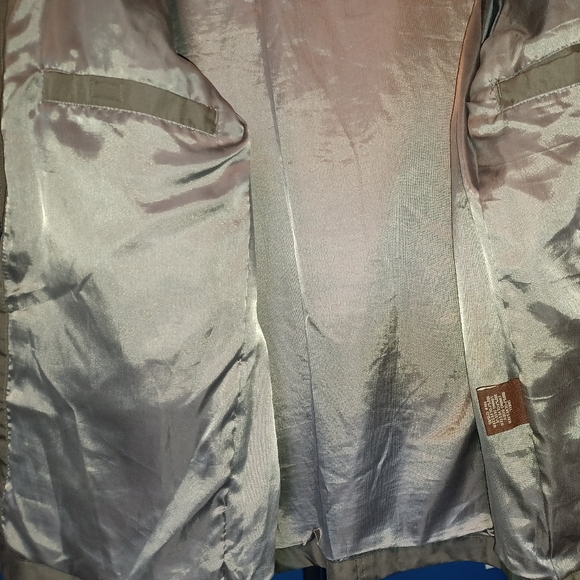 Perry Ellis sz medium black zipper jacket - Picture 3 of 5